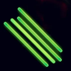 10 Inch Glow Sticks with Ground Stakes - Pack of 12