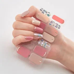 3D Laser Gilding Process Nail Oil Film – Nail Enhancement Sticker