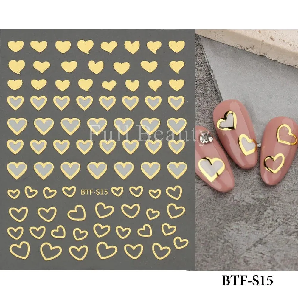 5D Floral Geometry Japanese Nail Art Stickers: Impeccable Design & Quality