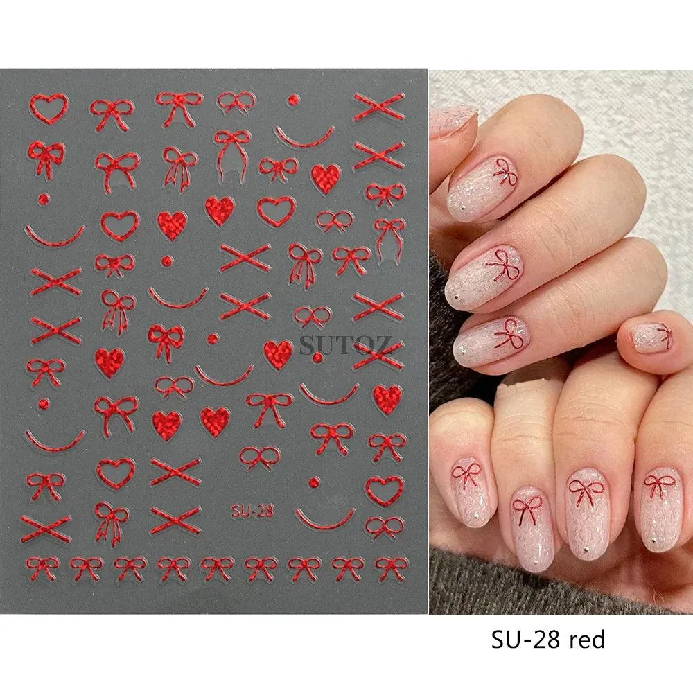 5D Floral Geometry Japanese Nail Art Stickers: Impeccable Design & Quality