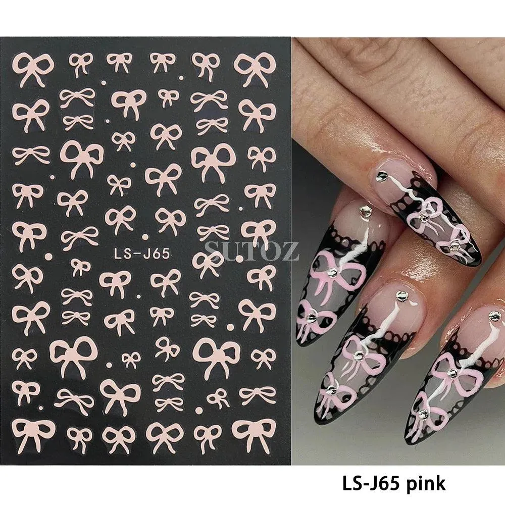 5D Floral Geometry Japanese Nail Art Stickers: Impeccable Design & Quality