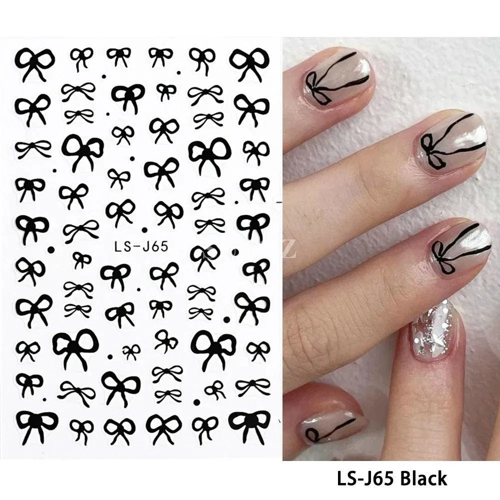 5D Floral Geometry Japanese Nail Art Stickers: Impeccable Design & Quality