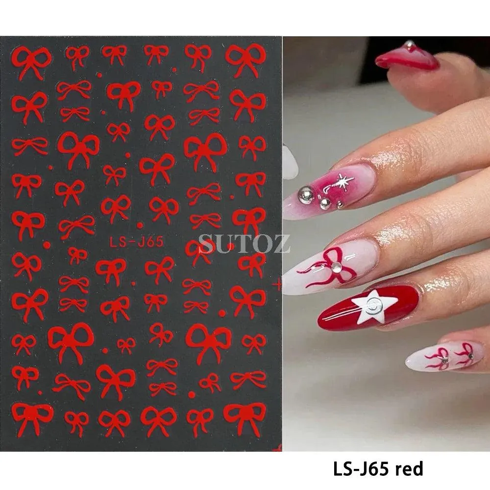 5D Floral Geometry Japanese Nail Art Stickers: Impeccable Design & Quality