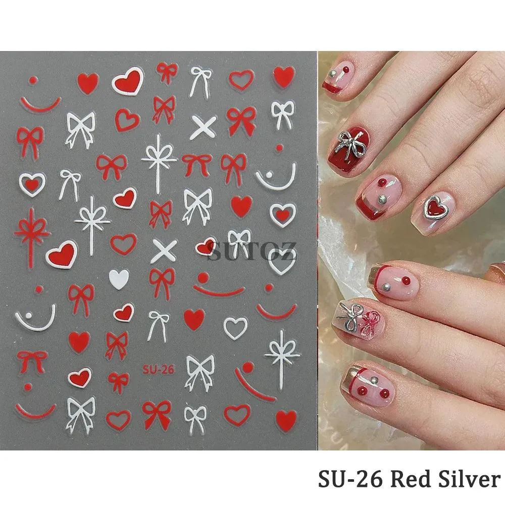 5D Floral Geometry Japanese Nail Art Stickers: Impeccable Design & Quality