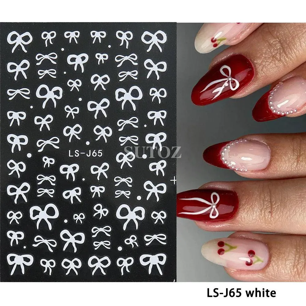 5D Floral Geometry Japanese Nail Art Stickers: Impeccable Design & Quality