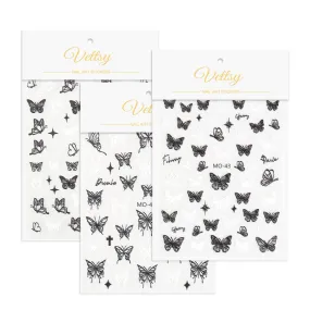 5D Nail Stickers-Butterfly