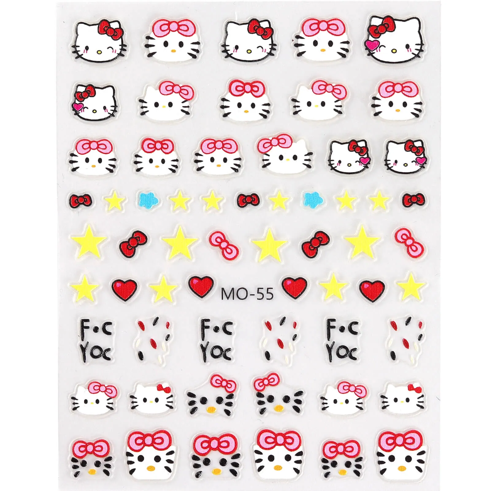 5D Nail Stickers-Cat