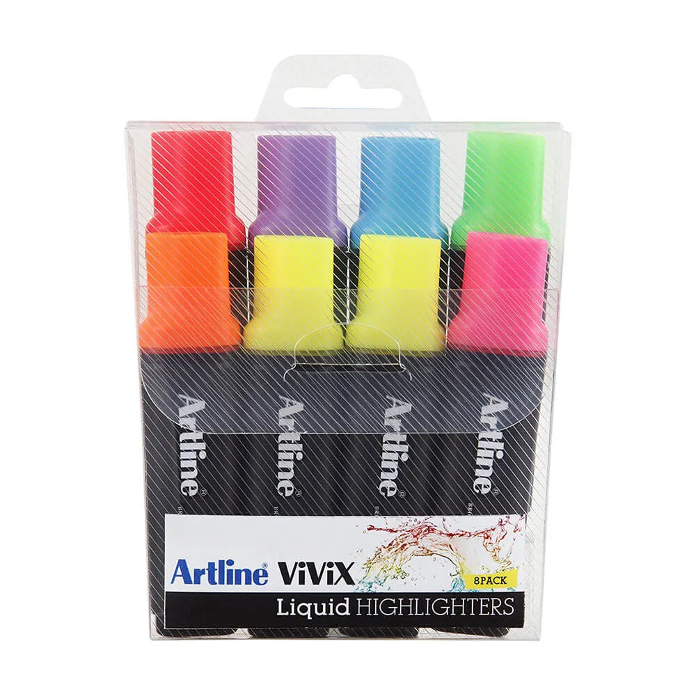Artline Vivix Highlighter Assorted