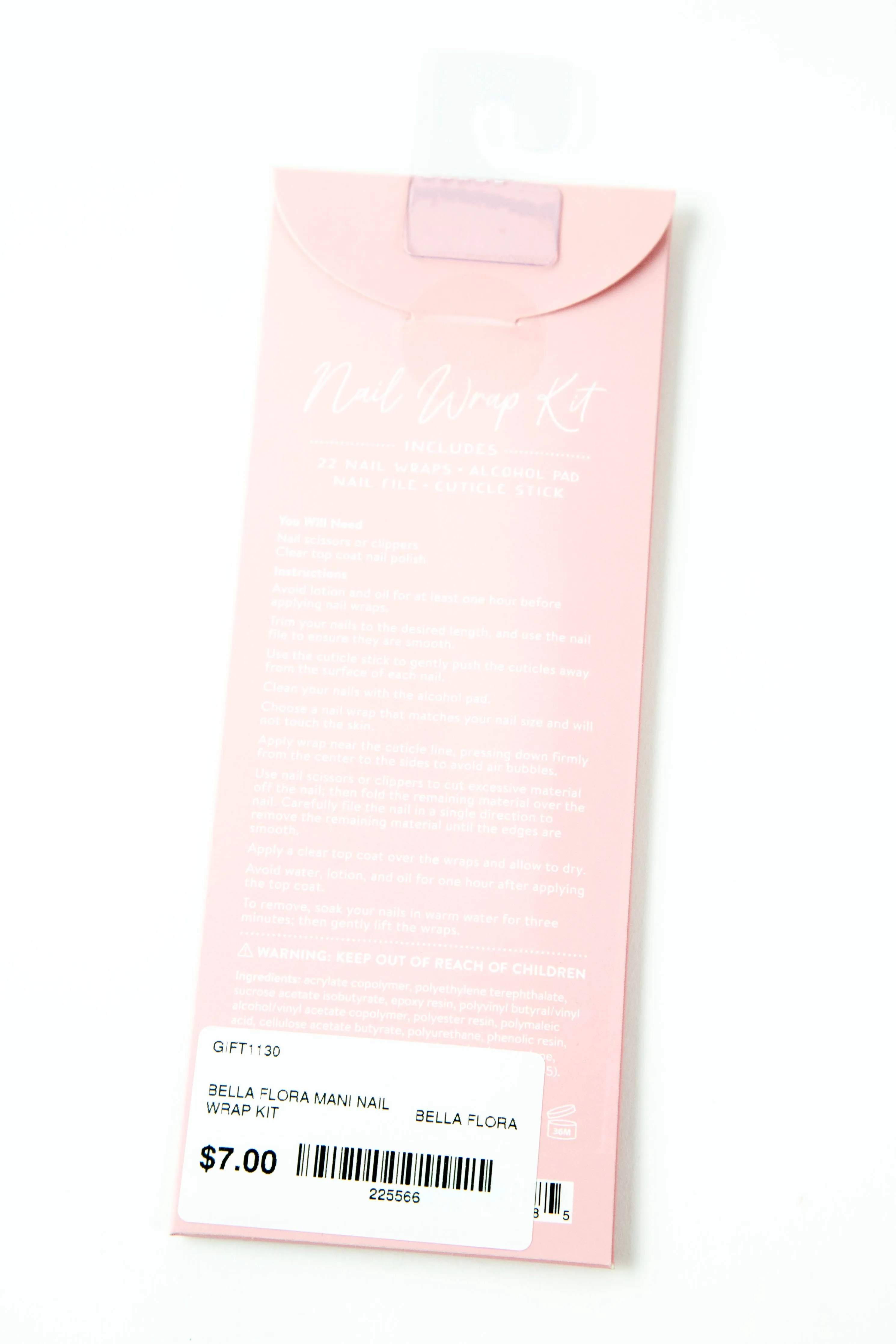 Bella Flora Mani Nail Wrap Kit