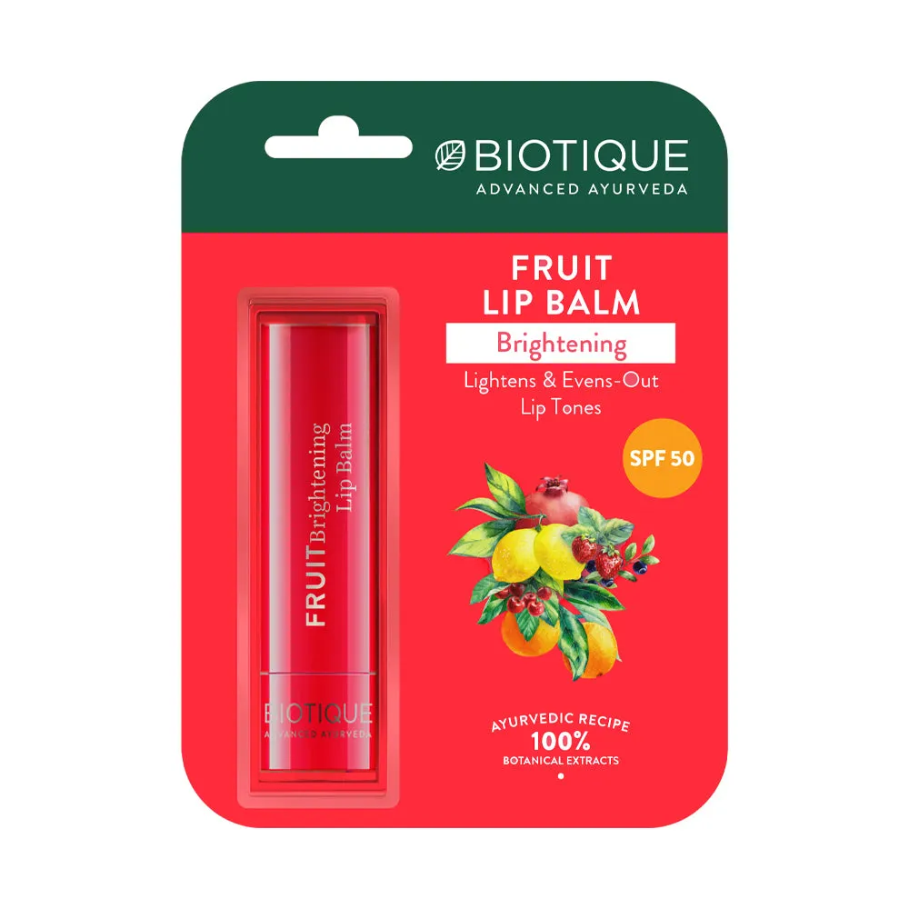 Biotique Fruit Brightening Lip Balm