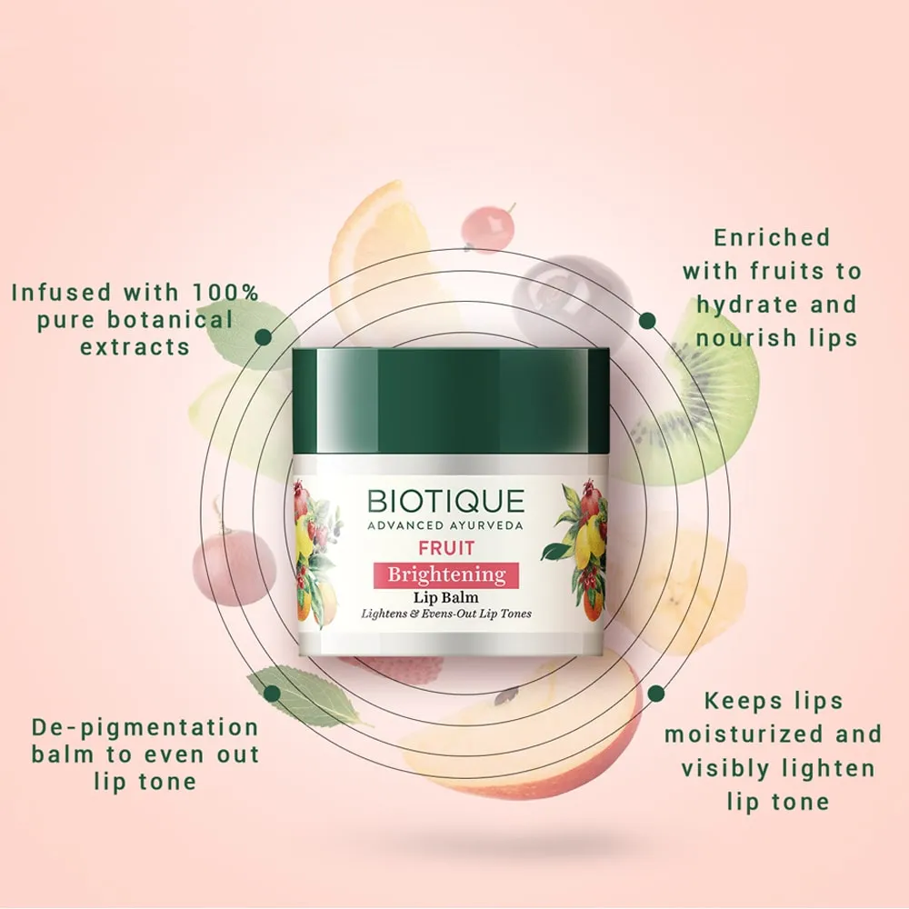 Biotique Fruit Brightening Lip Balm