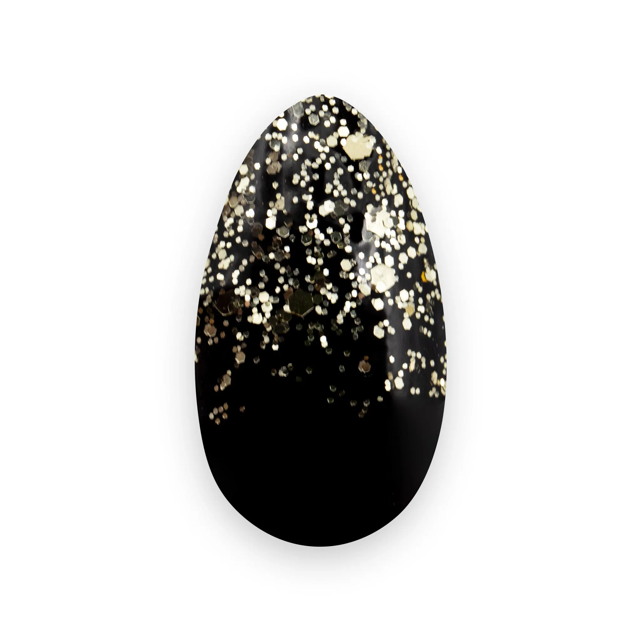 Black Glitter Bomb