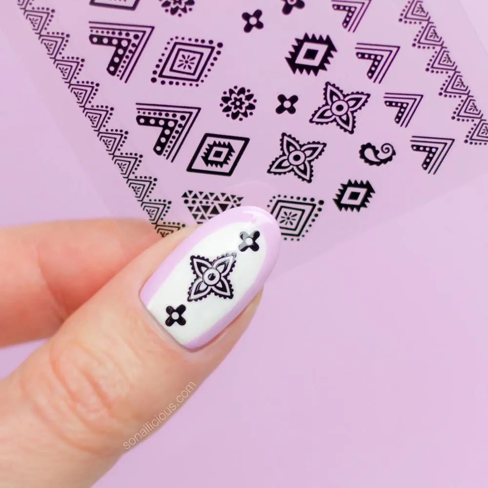 Boho Nail Art Stickers