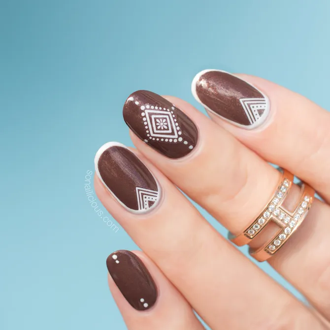 Boho Nail Art Stickers