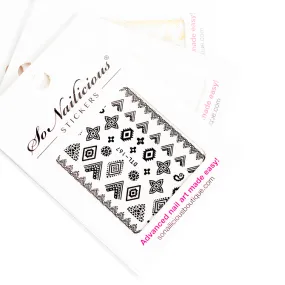 Boho Nail Art Stickers