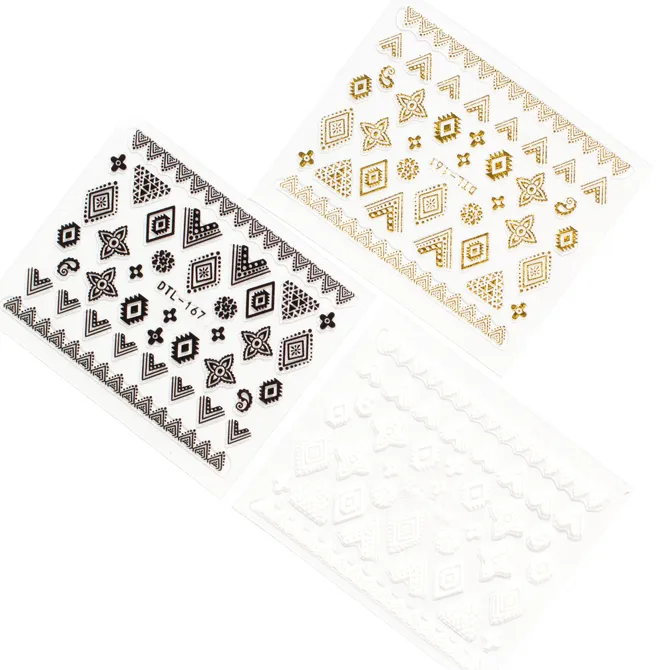 Boho Nail Art Stickers