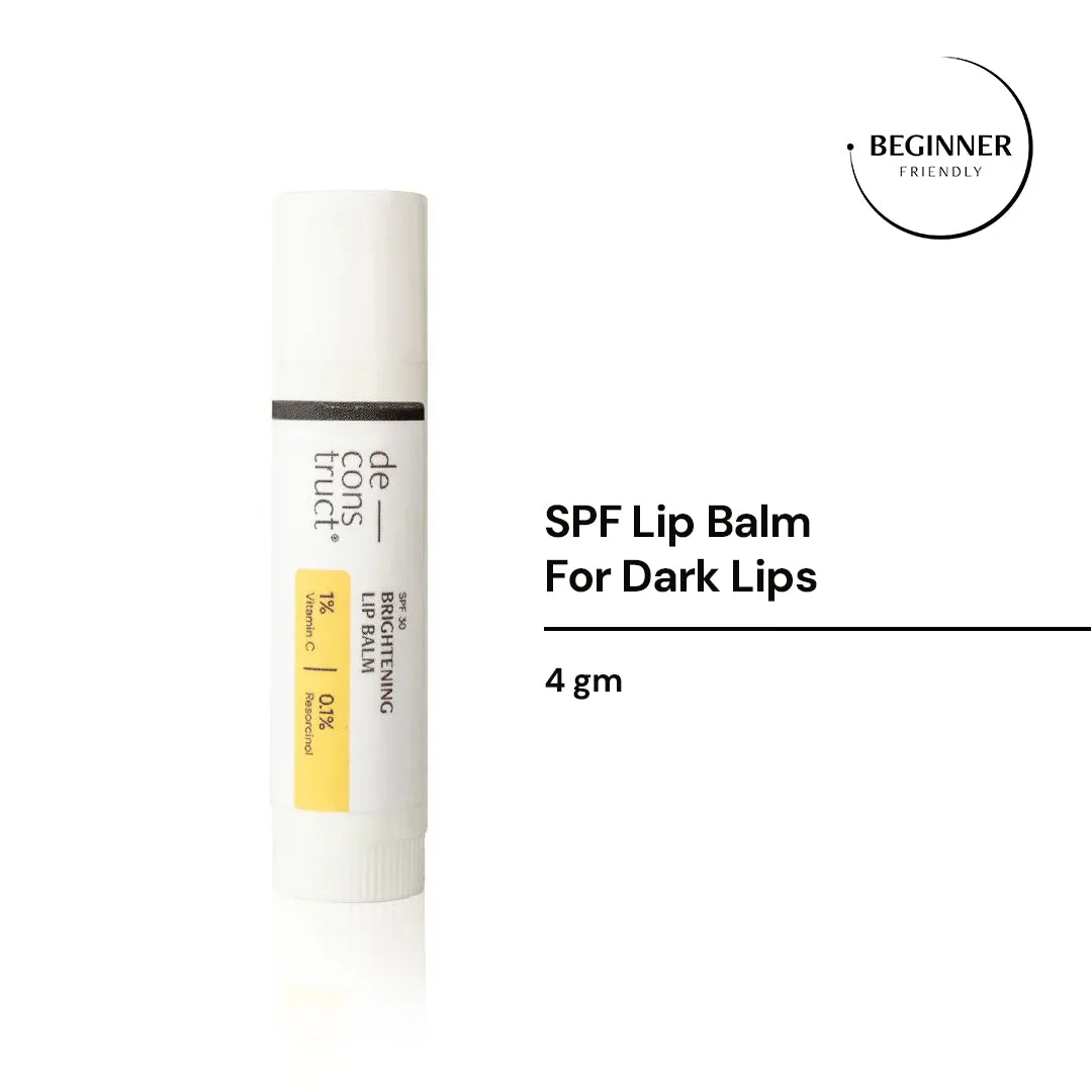 Brightening Lip Balm with SPF 30 - 1% Vitamin C   0.1% Resorcinol