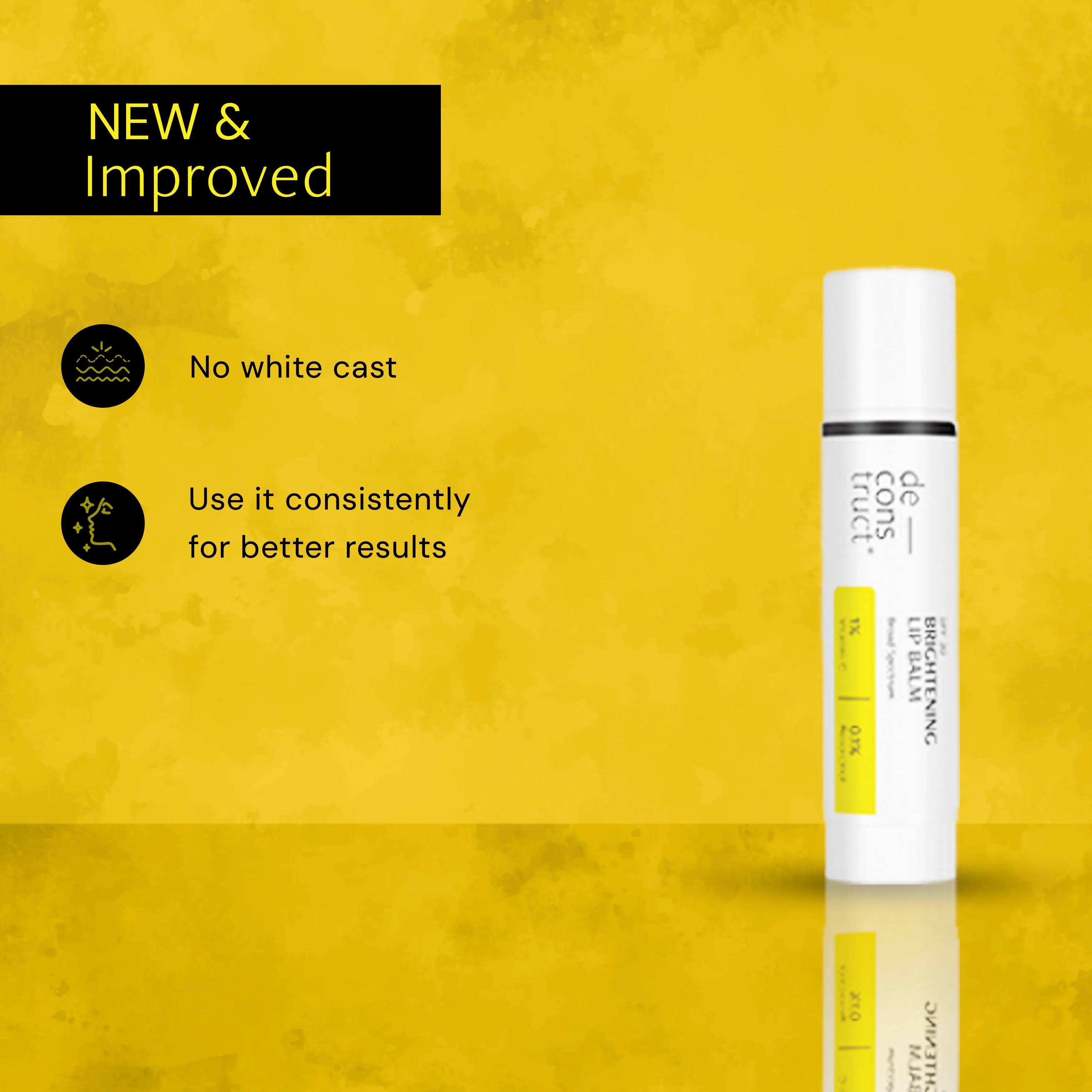 Brightening Lip Balm with SPF 30 - 1% Vitamin C   0.1% Resorcinol