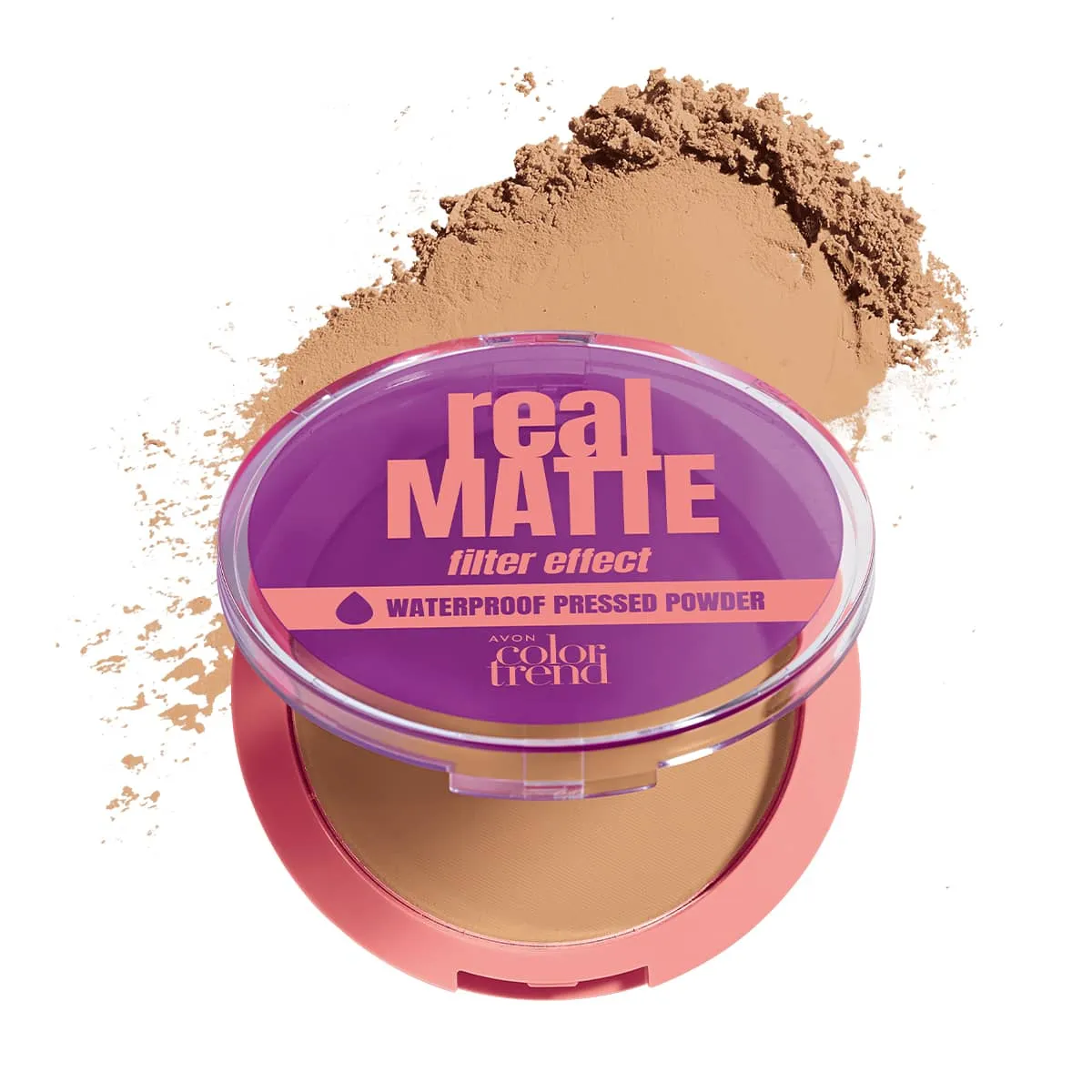 Color Trend Real Matte Waterproof Pressed Powder
