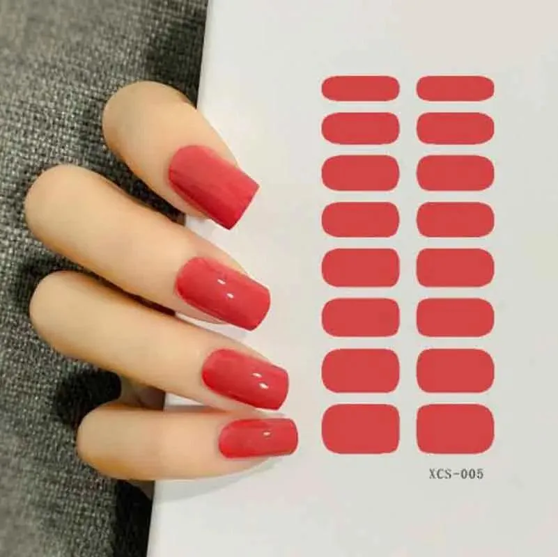Colorful Nail Art Stickers: Effortless Manicure Beauty for Women