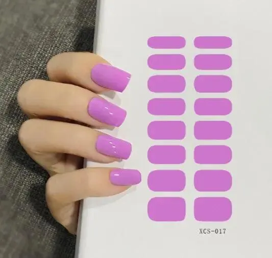 Colorful Nail Art Stickers: Effortless Manicure Beauty for Women