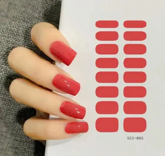 Colorful Nail Art Stickers: Effortless Manicure Beauty for Women
