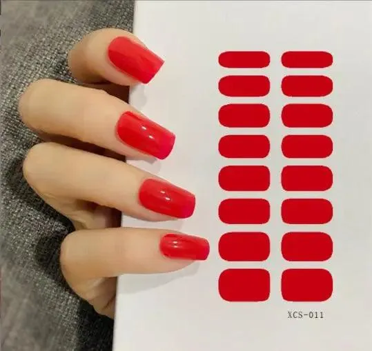 Colorful Nail Art Stickers: Effortless Manicure Beauty for Women