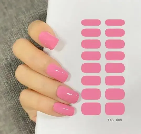 Colorful Nail Art Stickers: Effortless Manicure Beauty for Women