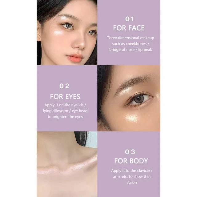 Diamond Highlighting Gel Eyeshadow Glitter Powder