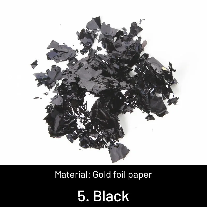 DIY Decorative Crushed Gold Leaves