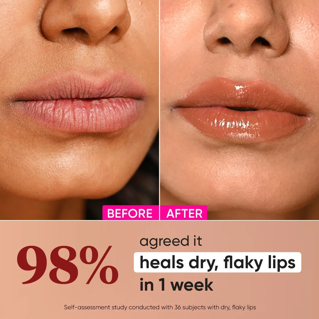Dot & Key Barrier Repair Ceramide & Peptide SPF 50 PA   , UVA UVB Lip Balm - Warm Nude