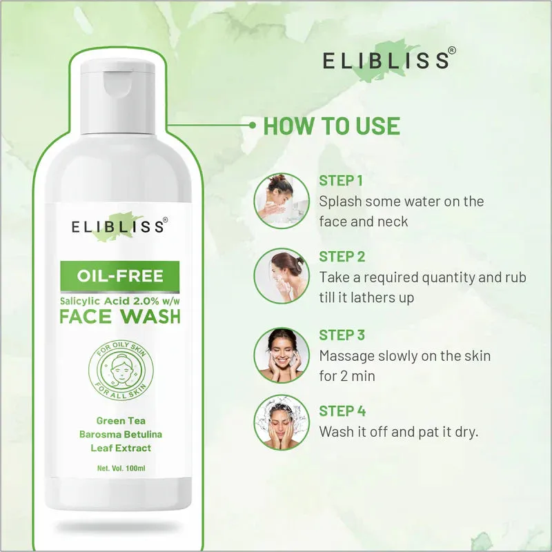 Elibliss Oil Free Face Wash ( Pack of 2 )