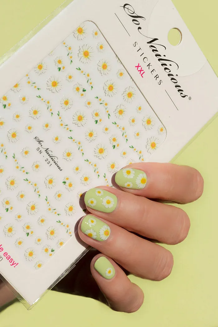 Garden Flower Sticker Set - SAVE 35% - ONLY 2 LEFT!