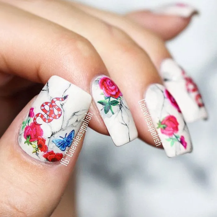 Garden Flower Sticker Set - SAVE 35% - ONLY 2 LEFT!