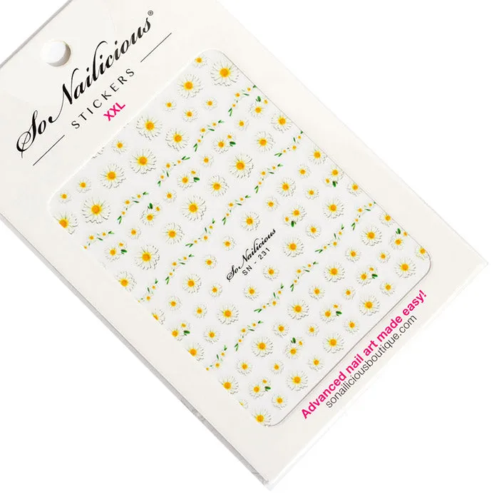 Garden Flower Sticker Set - SAVE 35% - ONLY 2 LEFT!