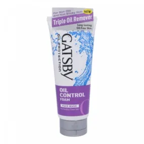GATSBY FACE WASH OIL CONTROL 120GM