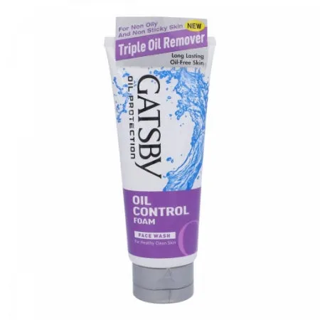 GATSBY FACE WASH OIL CONTROL 120GM