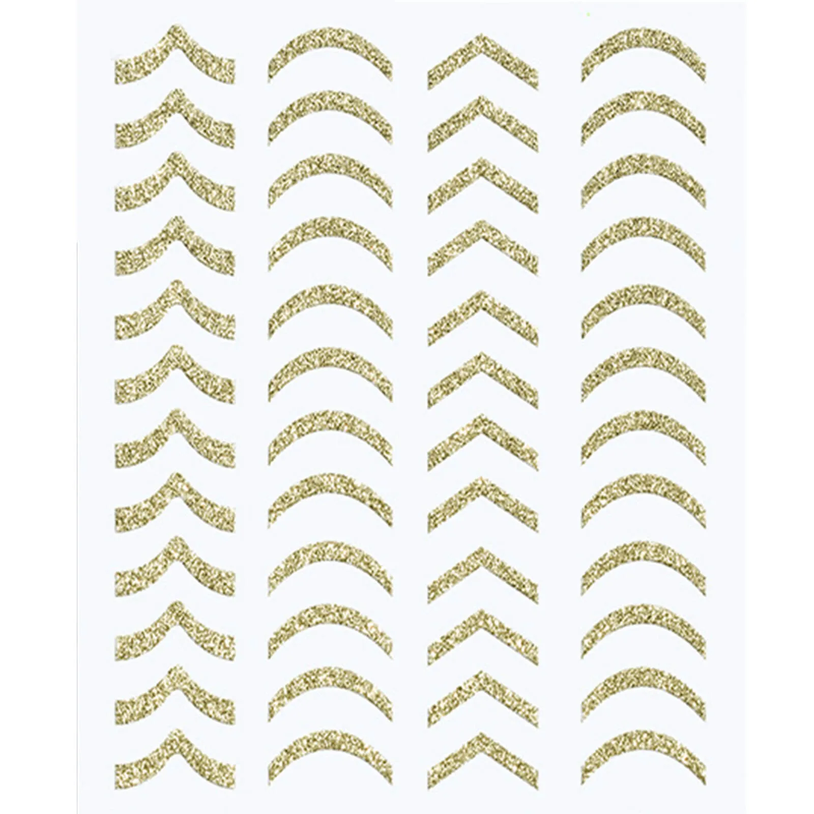 Glitter French Tips-Gold
