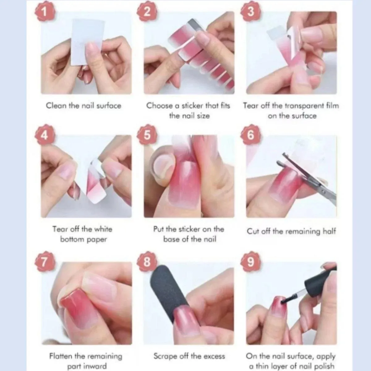 Glitter Nail Art Kit for Effortless, Glamorous Manicures - Quick & Easy Application