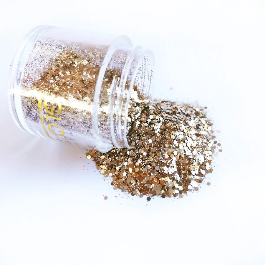Glow in the Dark Glitter - Barely Bronze