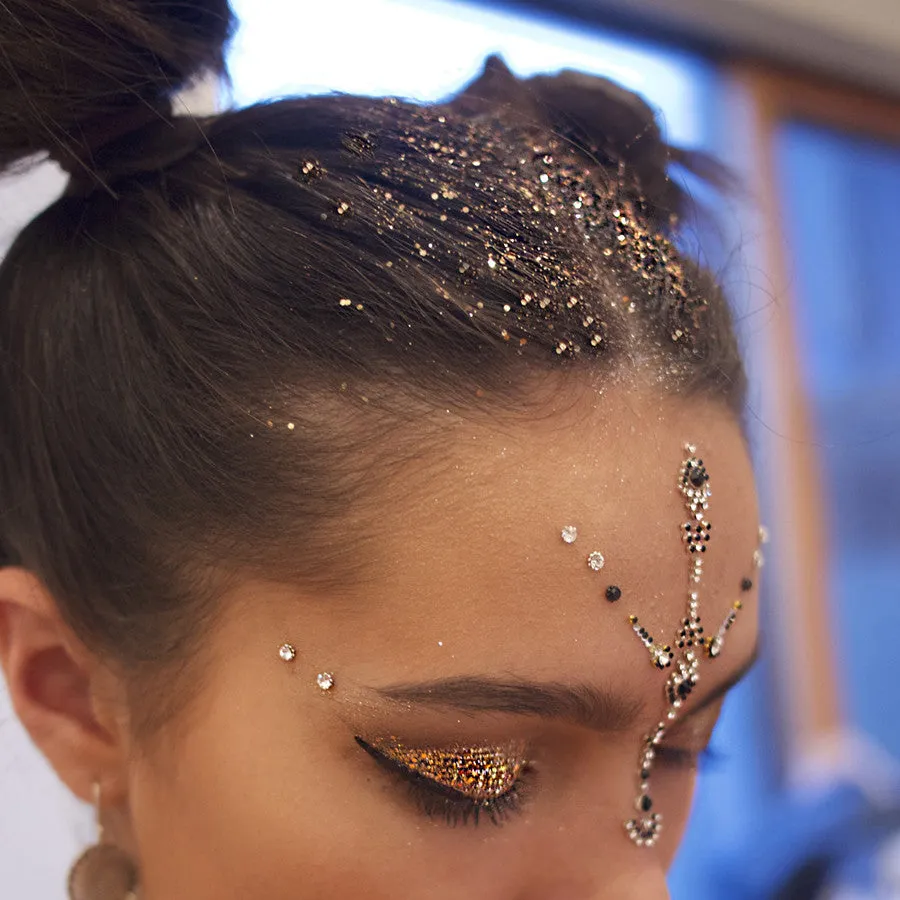 Glow in the Dark Glitter - Barely Bronze
