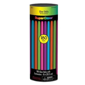 Glow Sticks - Multicolor 8 In. 180/pkg.