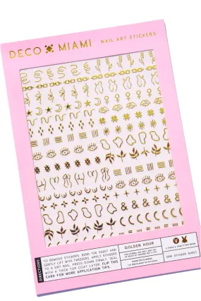 Gold Foil Nail Art Stickers