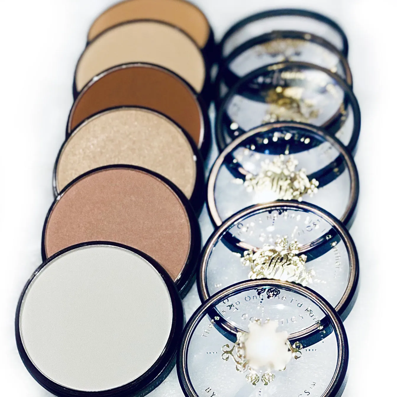 Golden Glow Highlighter/Illuminator Powder Stack