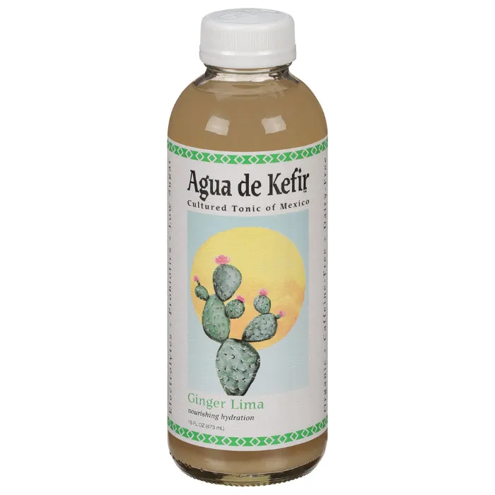 GT's - Agua De Kefir, 16oz | Multiple Flavors | Pack of 12