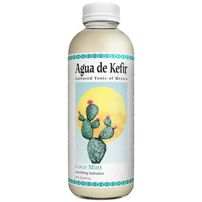 GT's - Agua De Kefir, 16oz | Multiple Flavors | Pack of 12