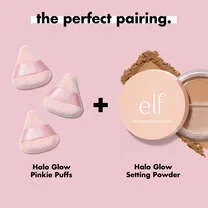 Halo Glow Pinkie Puffs Set