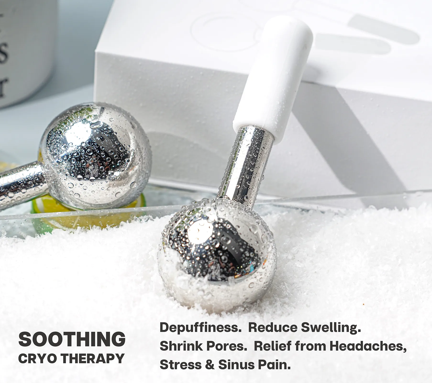 Ice Globes & Gua Sha Set