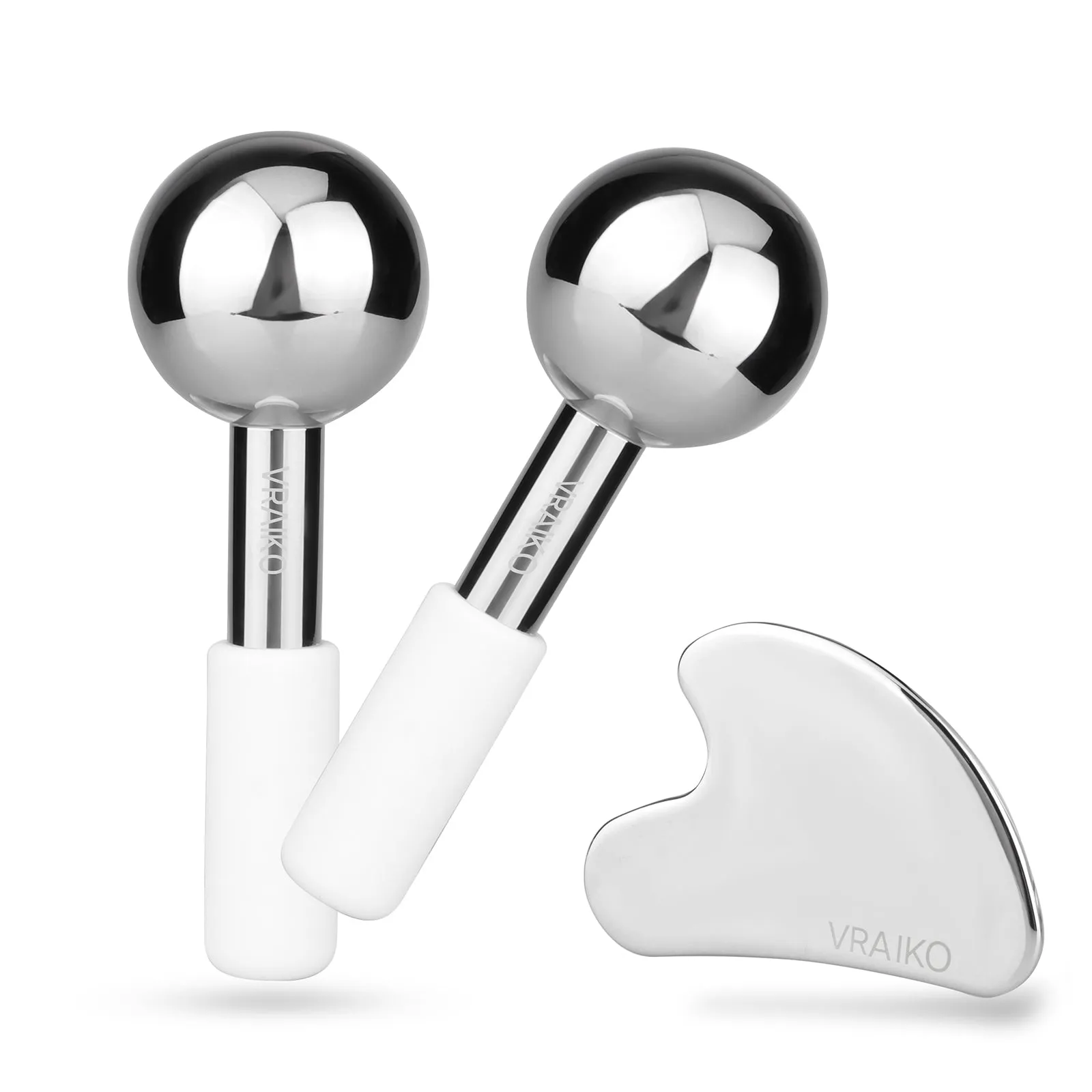 Ice Globes & Gua Sha Set