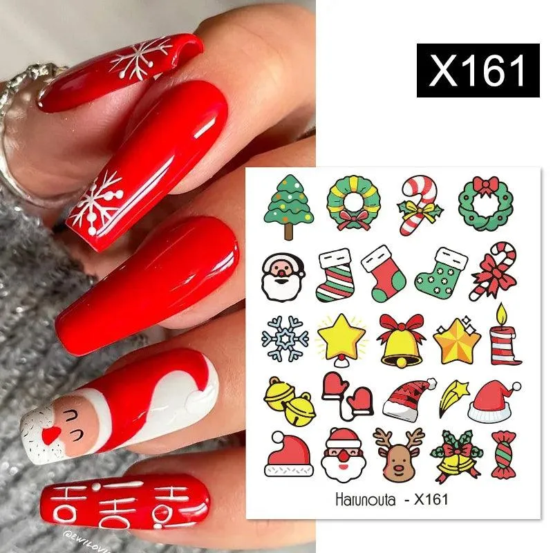 Ink Blooming Marble Nail Decals for Elegant Summer Art